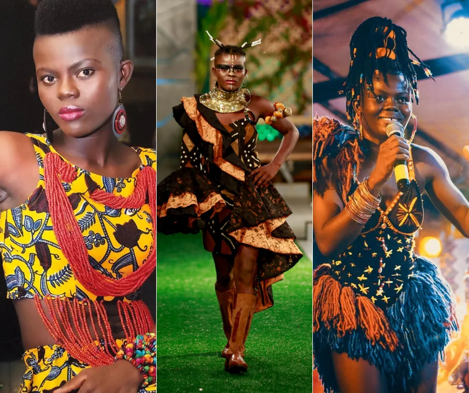 Afro-pop Singer, Wiyaala makes her own outfits for her perfomances and we have proof