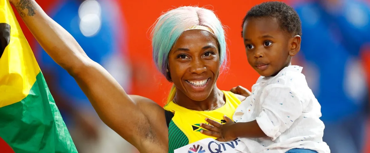 The fastest woman in the world is a black mother and we’ve decided to stan!!!