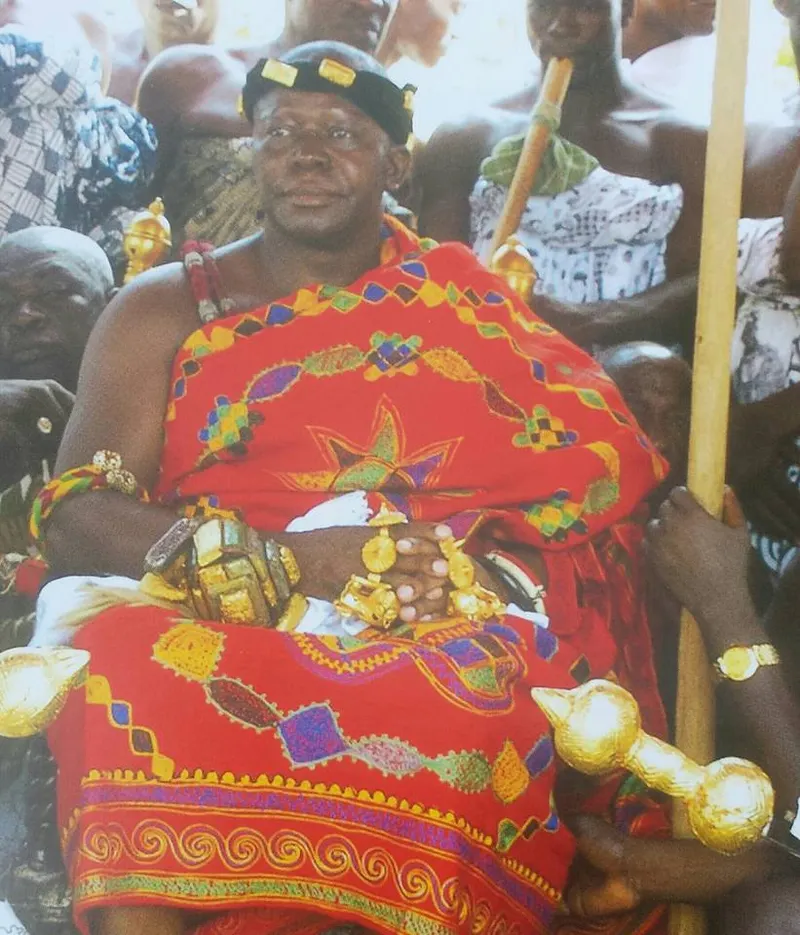 A 190-year-old cloth that has been worn by 7 Asante kings including the current Otumfuor