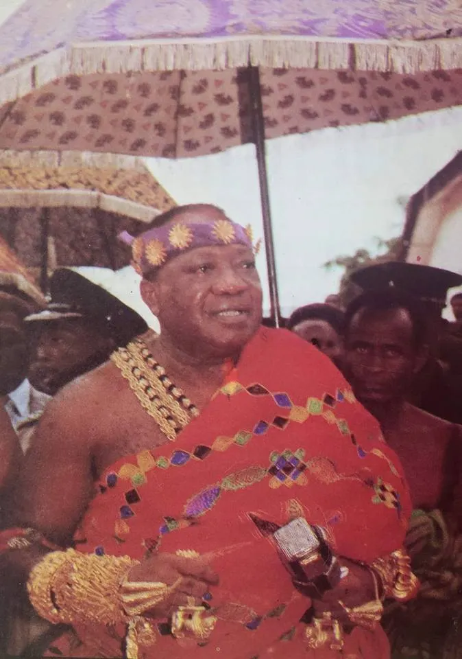 A 190-year-old cloth that has been worn by 7 Asante kings including the current Otumfuor