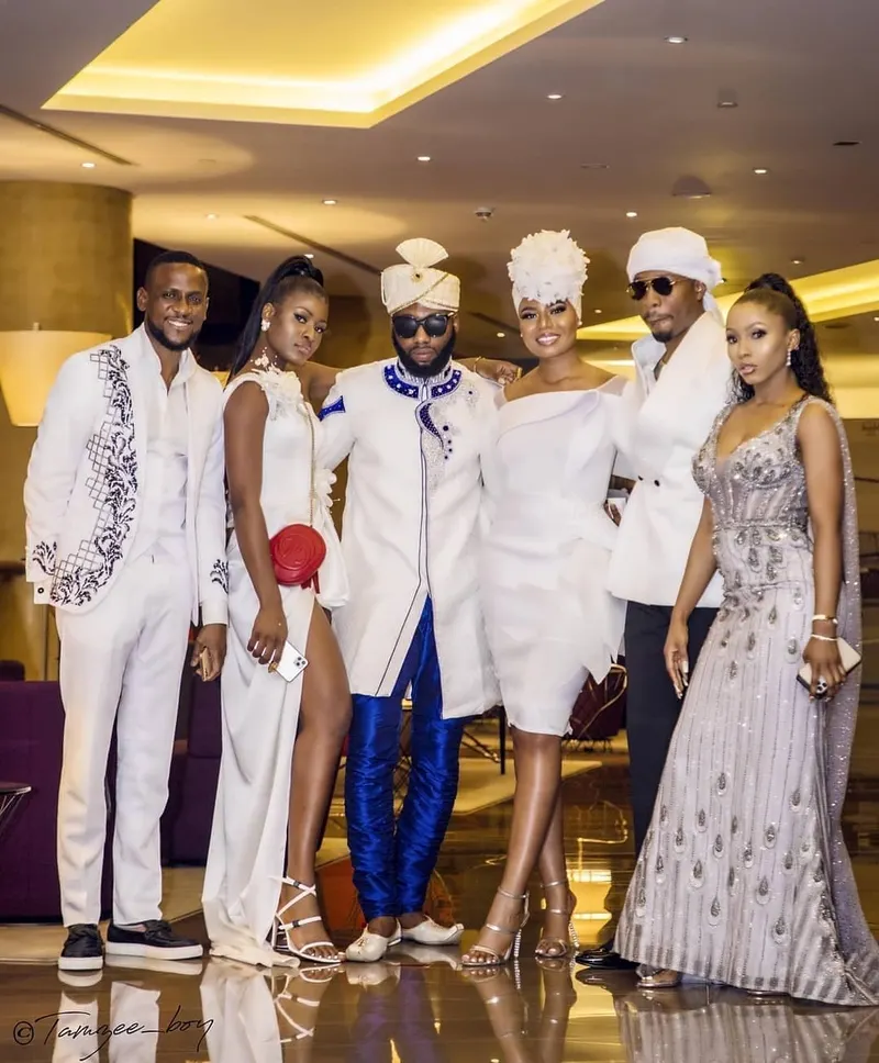 #BamTeddy19: Bambam and Teddy-A’s wedding in Dubai had guests rocking all-white outfits