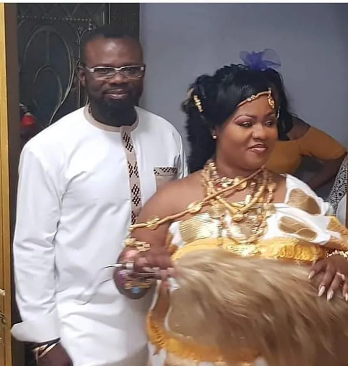 Here are the first photos and videos from gospel musician Obaapa Christy's traditional wedding