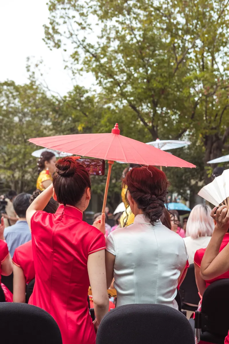 Inside the grand opening ceremony of the 2019 Global Qipao Exhibition that featured Ghanaian designer, Ophelia Crossland