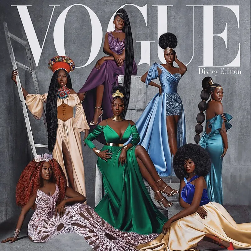 Symone Seven is inspiring young black girls to feel like “Princess too” with her Disney Princess series