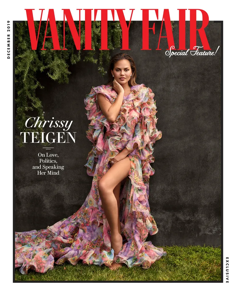 John Legend, Chrissy Teigen and their two kids are the world’s happiest family on Vanity Fair