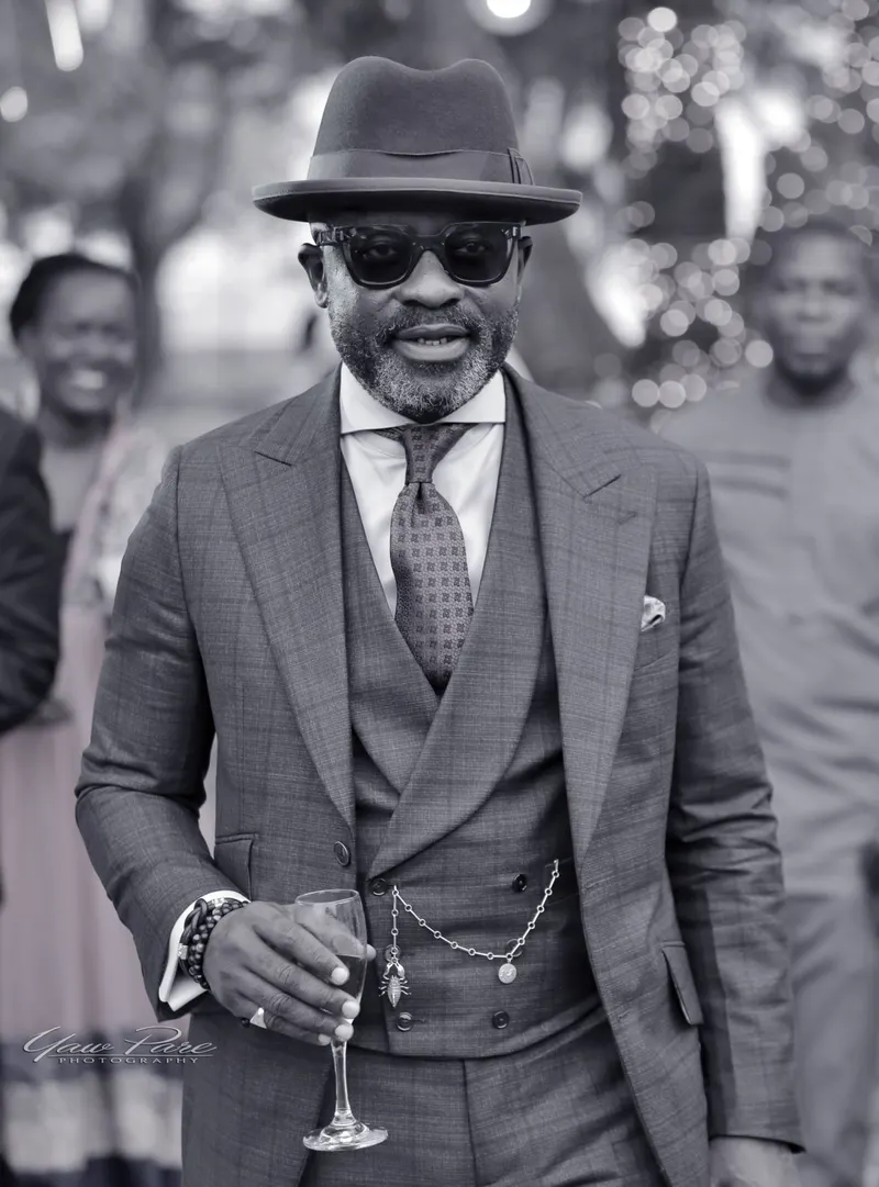 Fascinators, Suits, Luxury cars and stylish guests! Aku and Brian's wedding was a showdown in Ghana's Accra
