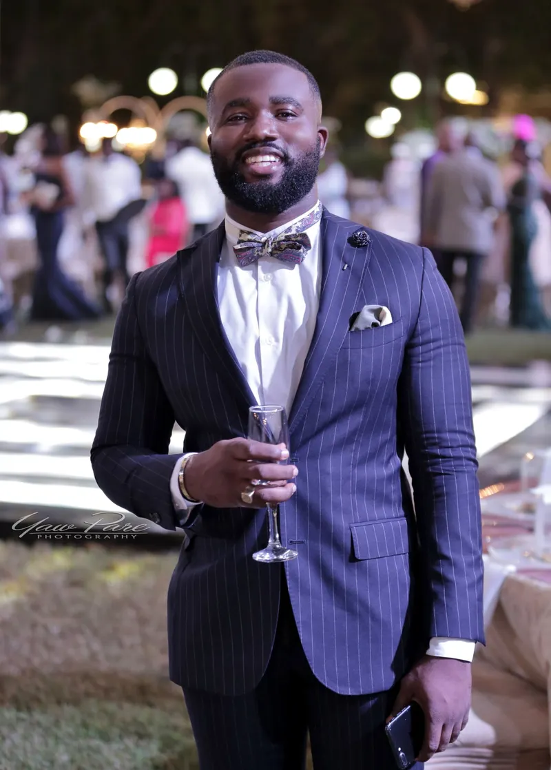 Fascinators, Suits, Luxury cars and stylish guests! Aku and Brian's wedding was a showdown in Ghana's Accra