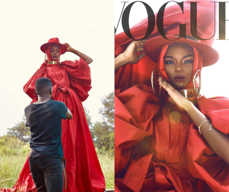 Ghanaian stylist, Kelvincent makes it into Edward Enninful’s 10 Best #VogueChallenge Covers