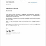 Press-Statement
