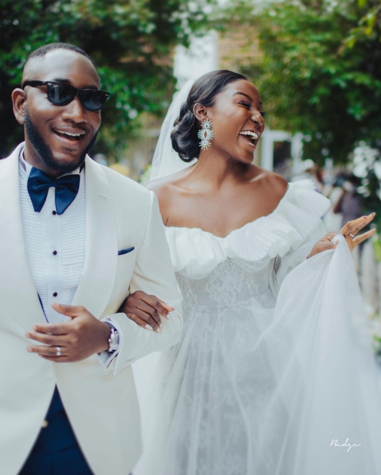 Kwabena & Maame Yaa Served Us Premium Content With Their White Wedding