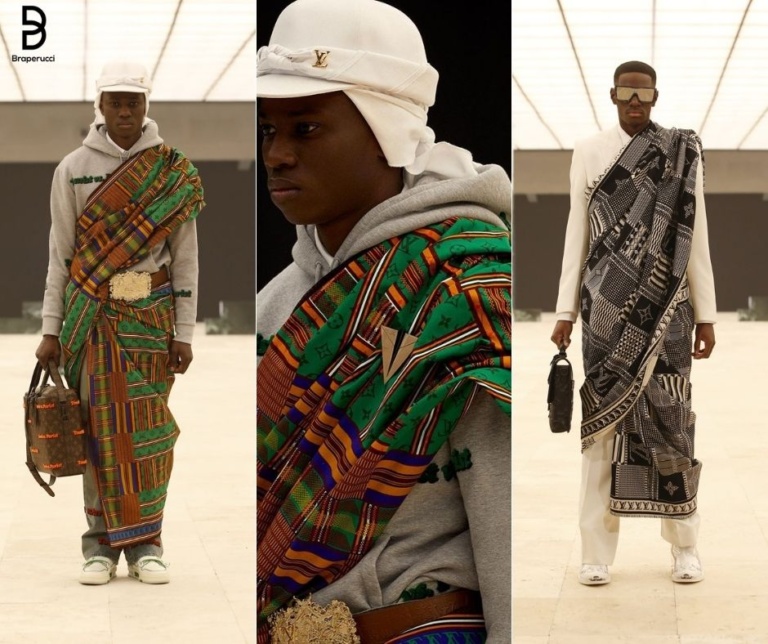 Virgil Abloh pays tribute to his Ghanaian roots in Paris Fall/Winter for Louis Vuitton