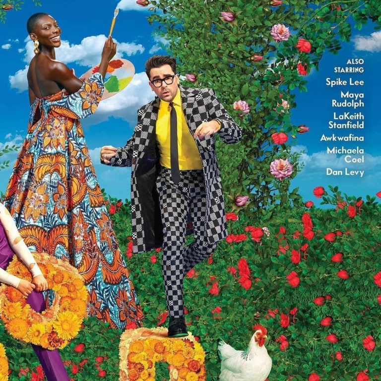 Michaela Coel rocked two Ghanaian designers for Vanity Fair’s 27th Annual Hollywood Issue