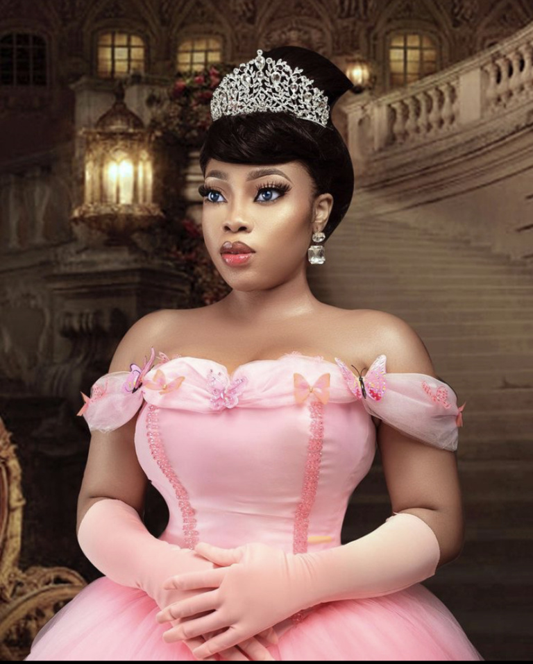 Moesha Buduong celebrates her 31st birthday releasing beautiful photos of her dressed as a disney princess.