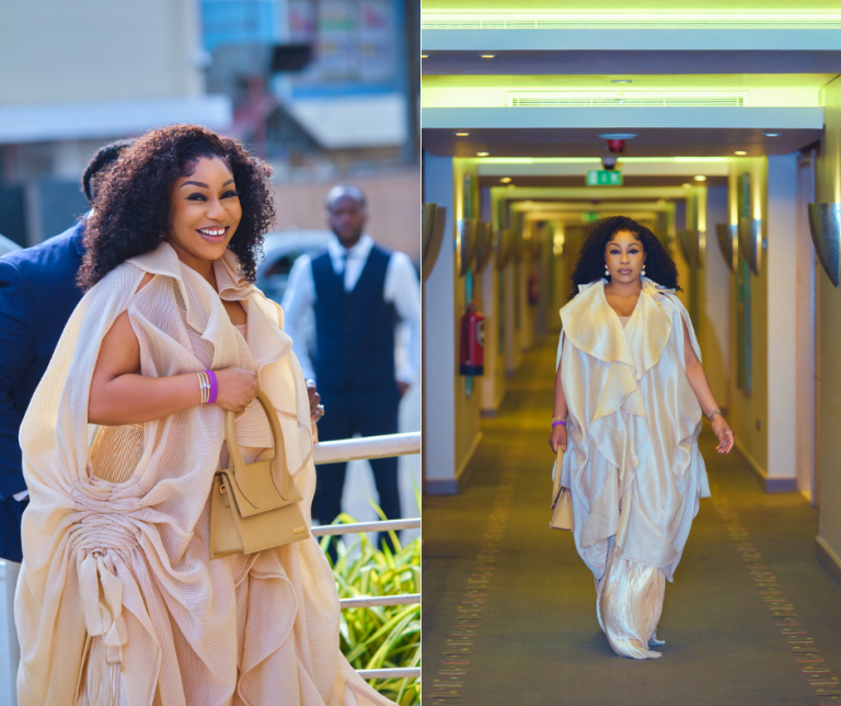 Rita Dominic’s modest fashion choices at the Woman of Valour event was the talk of town this week