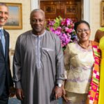 Lordina Mahama and Obama