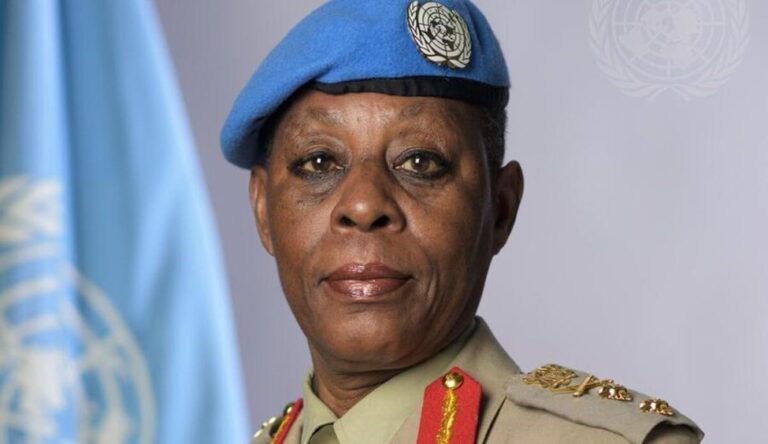 Major General Anita Asmah: United Nations’ first African woman Force Commander & #UNDOF Head of Mission