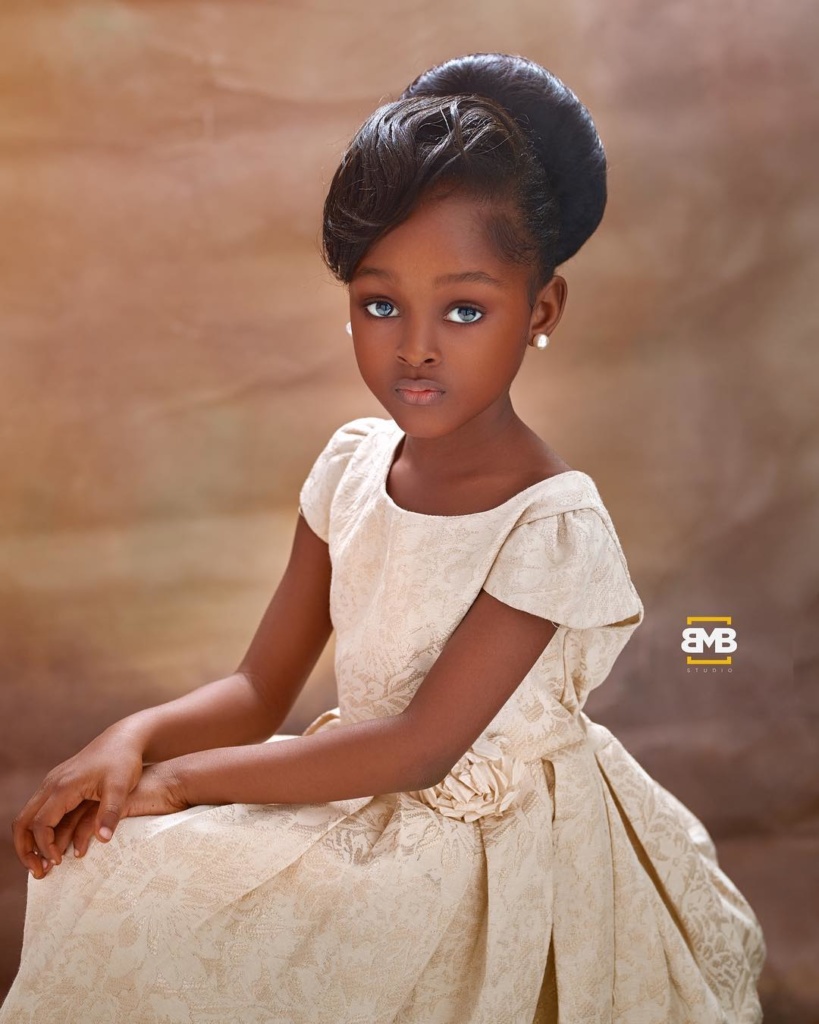 5 Year Old Jare Is Most Beautiful Girl In The World Bra Perucci Africa 